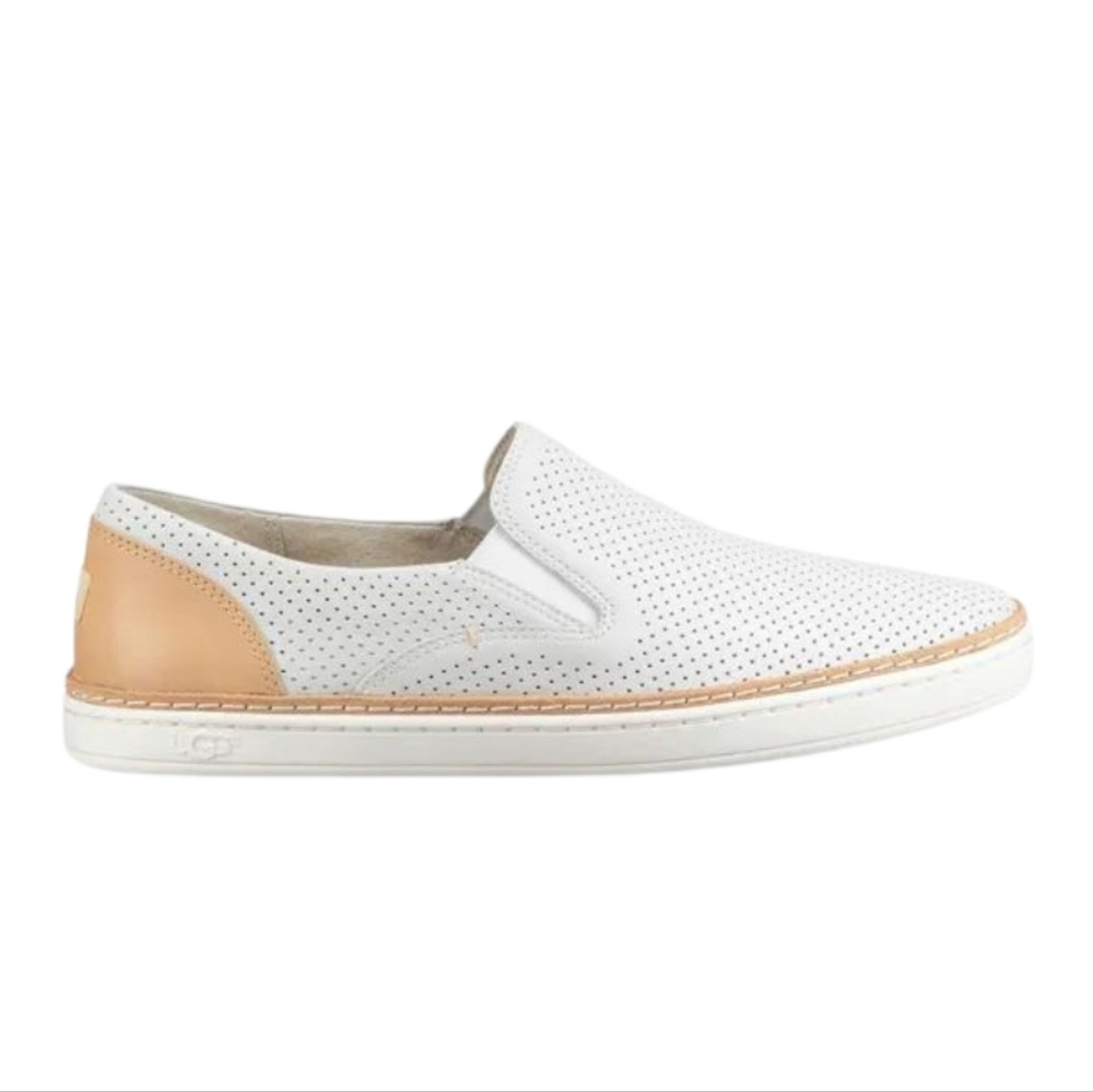 Ugg Australia Adley Perf Slip On Preppy Tennis Walking Y2K Loafer Shoe - Women's